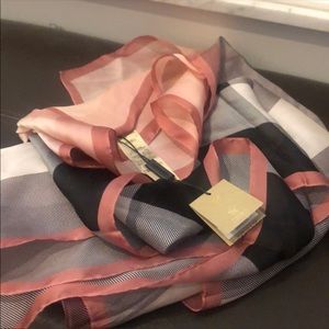 Burberry silk scarf
